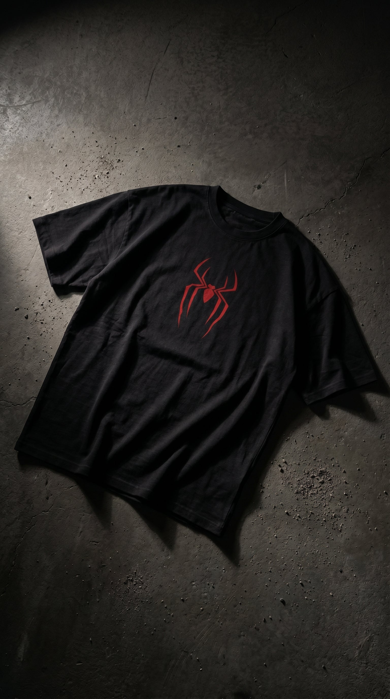 Teeyatra Spider-Octo Fury Oversized T-Shirt | 240 GSM French Terry | Premium Streetwear