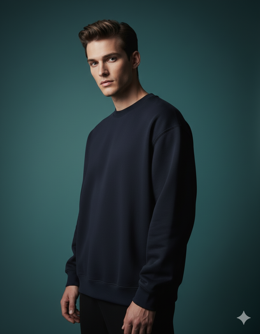 The Essential Men's Oversized Sweatshirt | Teeyatra