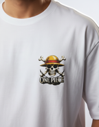Luffy "King of Pirates" Oversized Graphic T-Shirt – Teeyatra Anime Edition