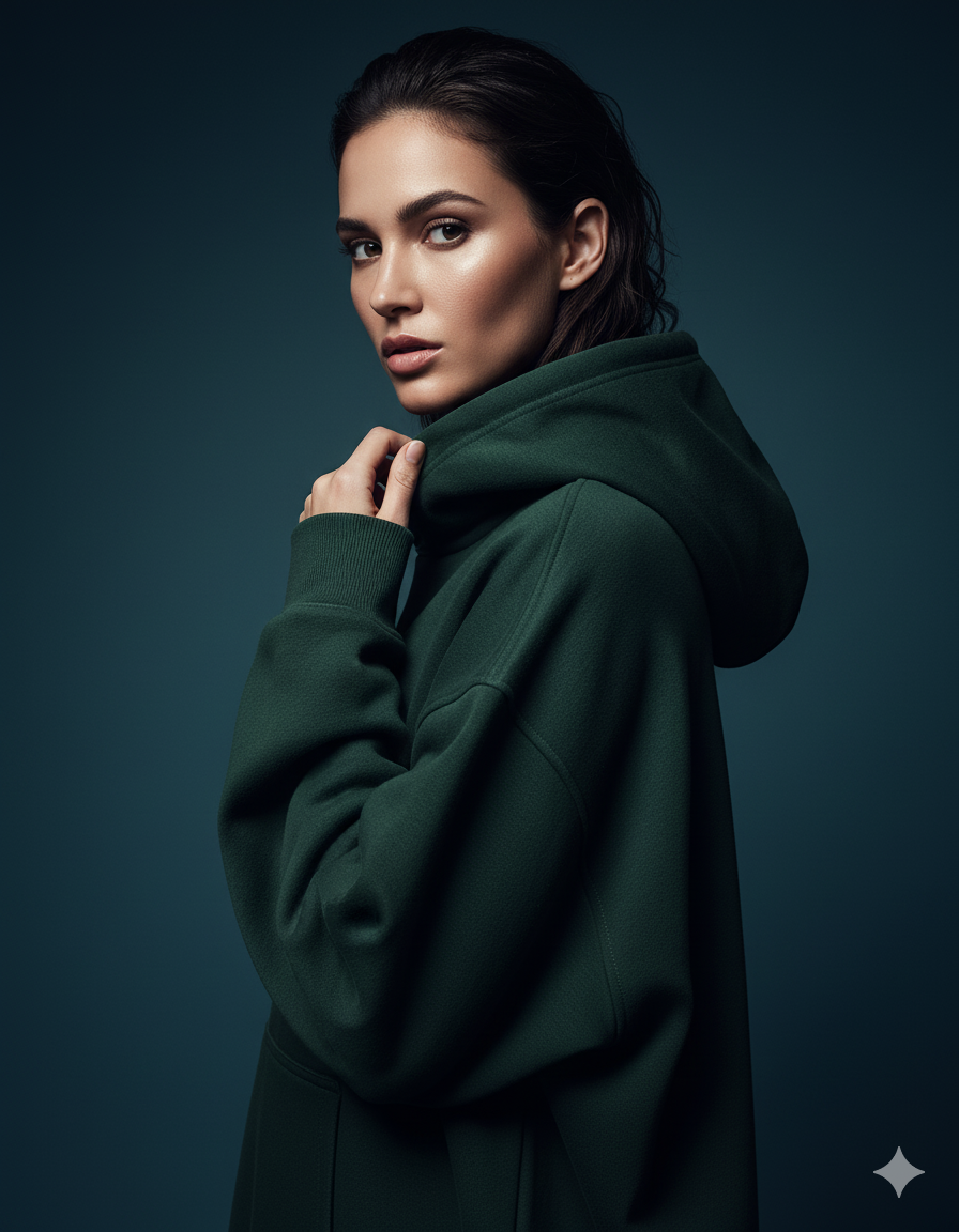 The Essential Comfort Ladies Oversized Hoodie | Teeyatra