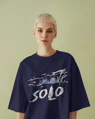 Solo Leveling Sung Jin-woo Ladies Oversized Classic T-shirt | Teeyatra | Anime
