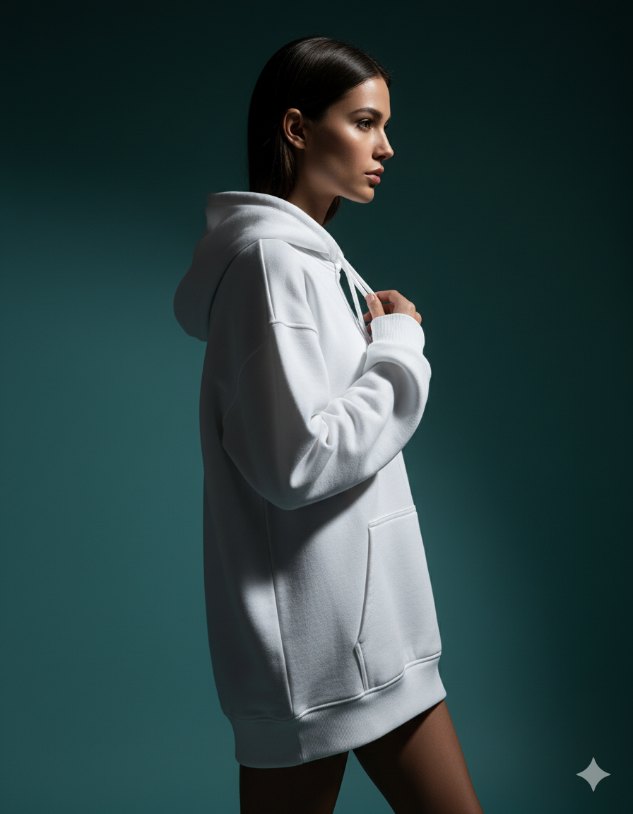 The Essential Comfort Ladies Oversized Hoodie | Teeyatra
