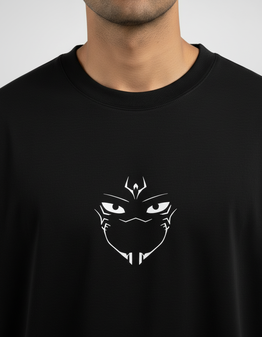 Ryomen Sukuna - King of Curses | Premium Oversized T-Shirt - Black