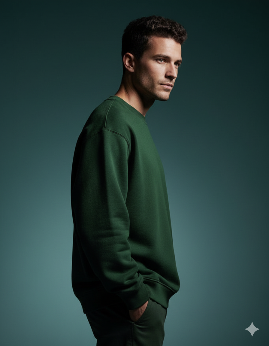 The Essential Men's Oversized Sweatshirt | Teeyatra