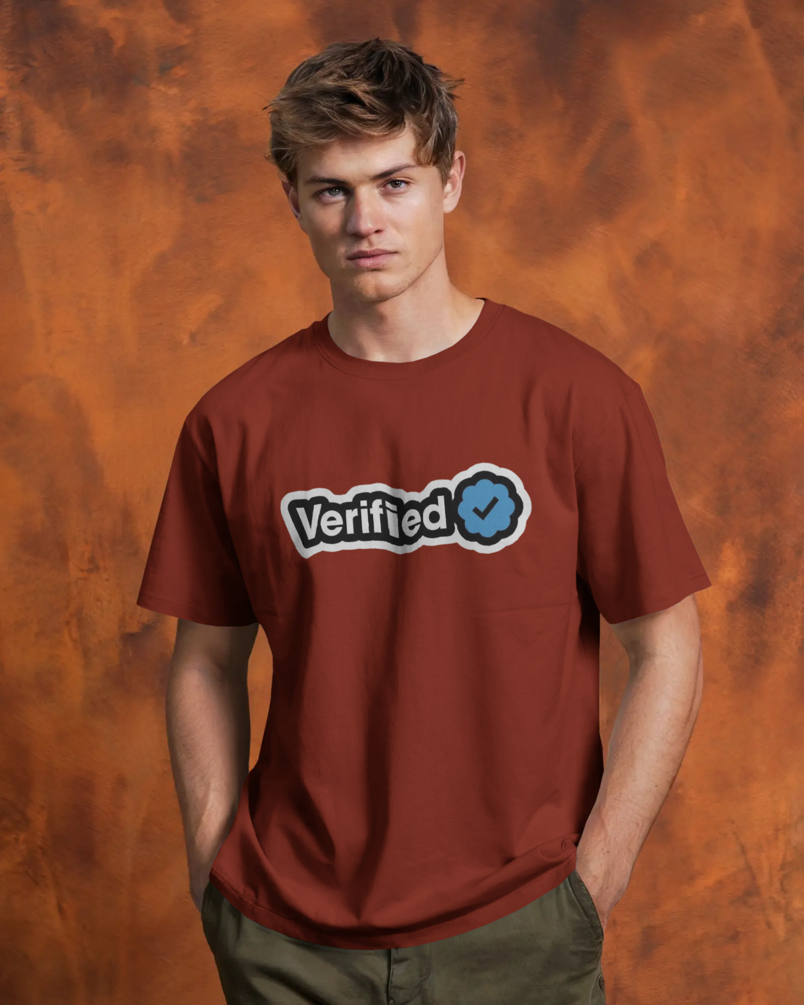 Officially Verified Unisex Classic Crew T-Shirt | Teeyatra | Abstract