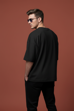 Itachi Uchiha "Crow Genjutsu" Edition – Premium 240 GSM Terry Cotton Oversized T-Shirt