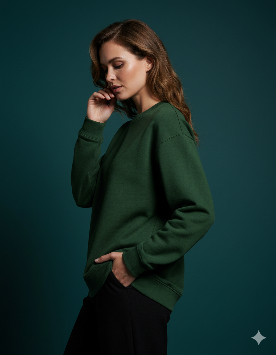 The Essential Ladies Oversized Sweatshirt | Teeyatra