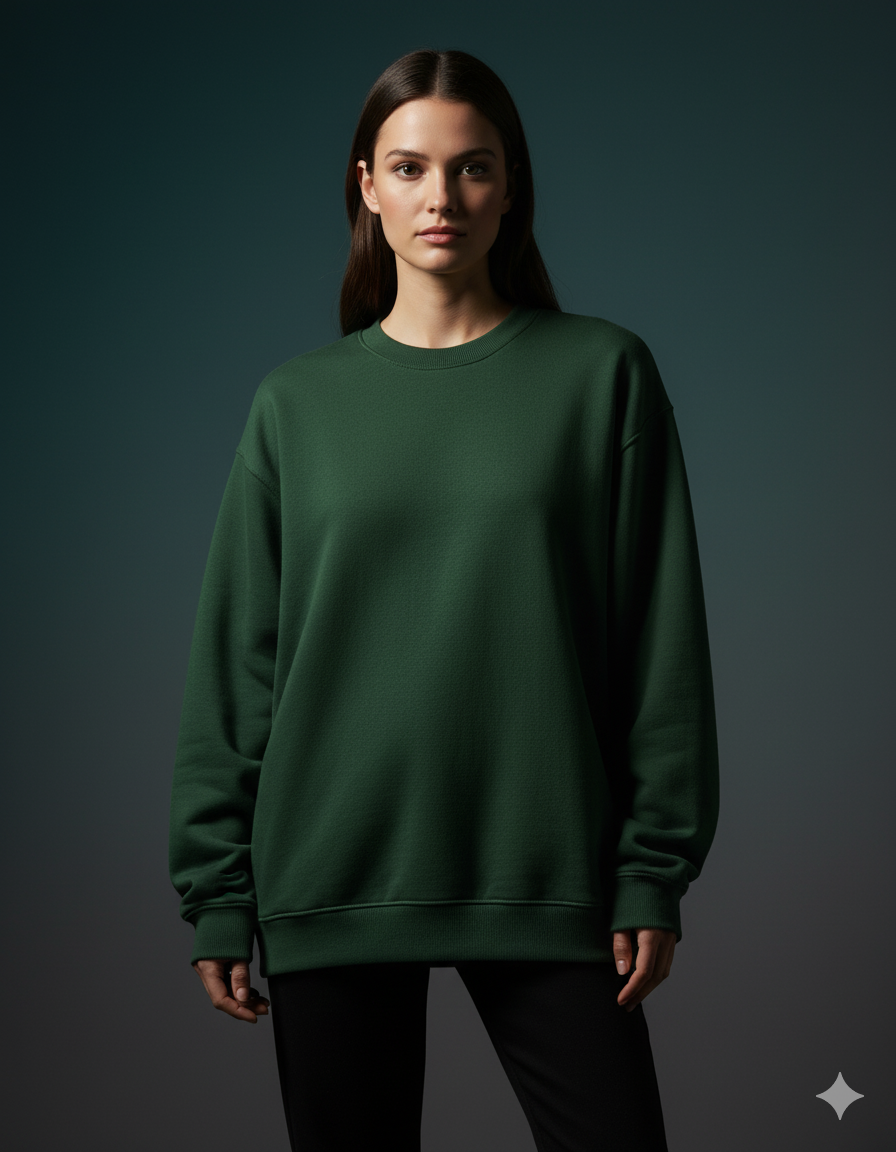 The Essential Ladies Oversized Sweatshirt | Teeyatra
