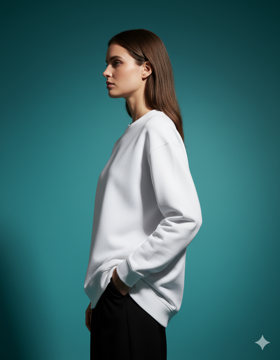 The Essential Ladies Oversized Sweatshirt | Teeyatra