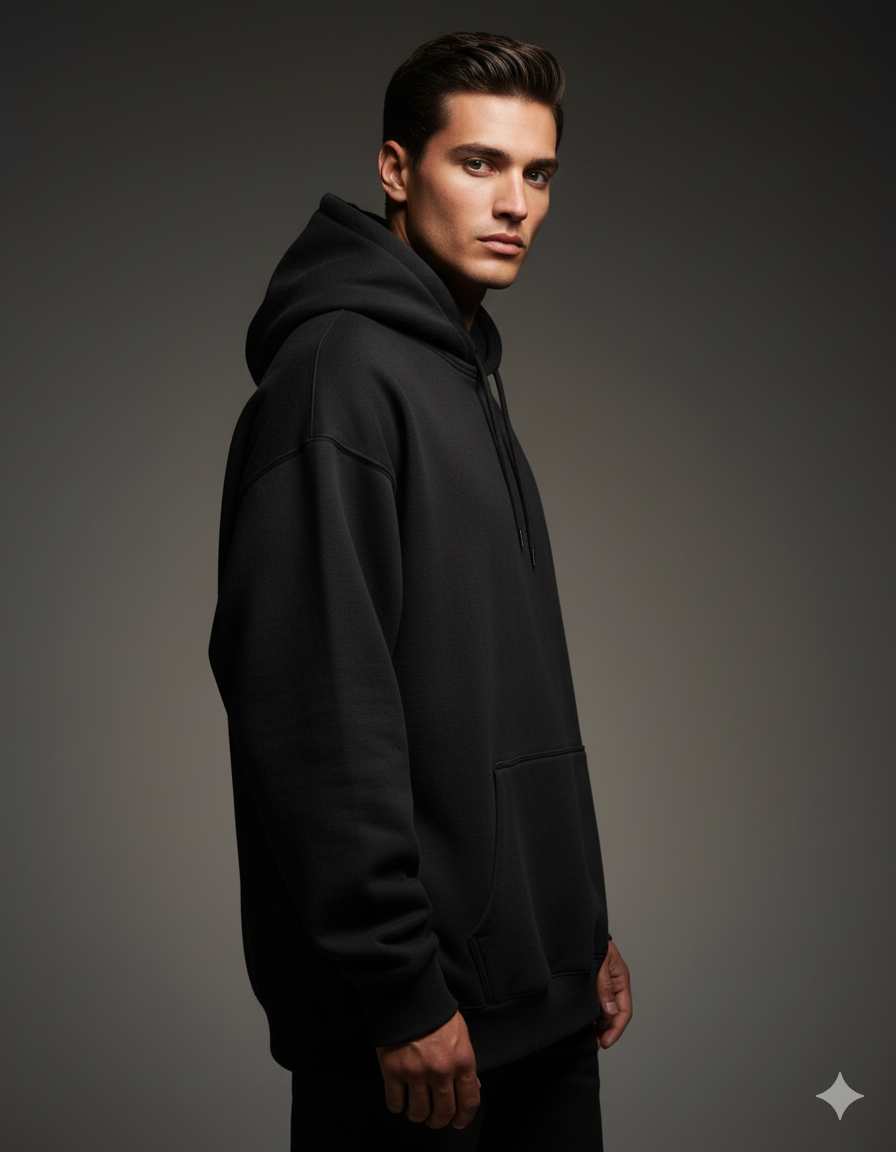 The Essential Comfort Men's Oversized Hoodie | Teeyatra