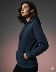 The Effortless Comfort Ladies Acid Washed Hoodie | Teeyatra