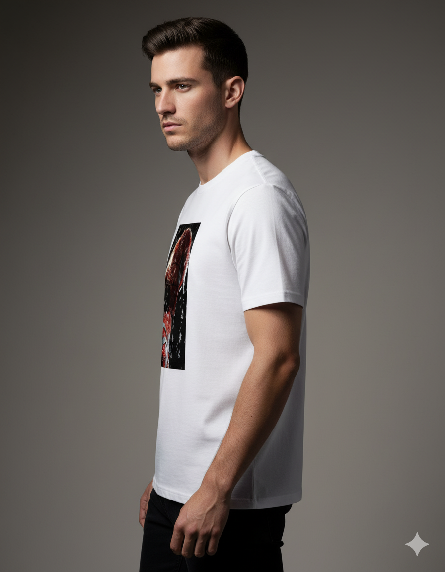 "Rainy Day Hero" Spider-Man Marvel Men's Basic T-Shirt | Teeyatra