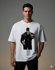 Incredible Hulk Superhero Men's Oversized Classic T-Shirt - Premium Marvel Fan Tee | Teeyatra