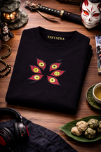 Kokushibo “I Abandoned My Humanity” Oversized T-Shirt – 240 GSM French Terry | TeeYatra