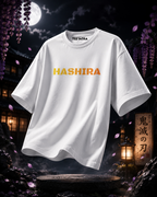 Hashira Unleashed: The Elite Nine Oversized Graphic Tee