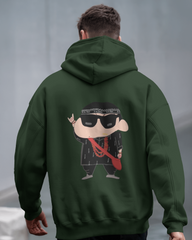 Shin-chan's Anime Badass Beat Men's Hoodie | Teeyatra