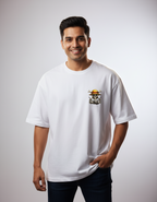 Luffy "King of Pirates" Oversized Graphic T-Shirt – Teeyatra Anime Edition