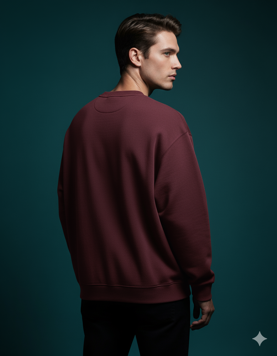 The Essential Men's Oversized Sweatshirt | Teeyatra