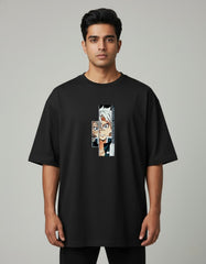 Demon Slayer Sanemi Shinazugawa Men's Oversized T-Shirt | Teeyatra | Anime
