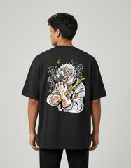 Sanemi Shinazugawa Demon Slayer Men's Oversized T-Shirt | Teeyatra | Anime