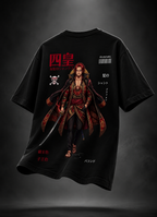 Teeyatra Shanks Red Emperor Oversized T-Shirt