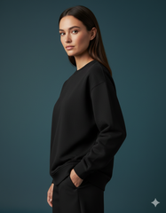 The Essential Ladies Oversized Sweatshirt | Teeyatra