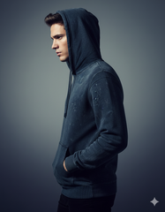 The Effortless Comfort Men's Acid Washed Hoodie | Teeyatra