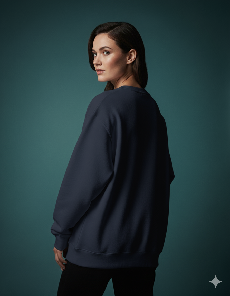 The Essential Ladies Oversized Sweatshirt | Teeyatra