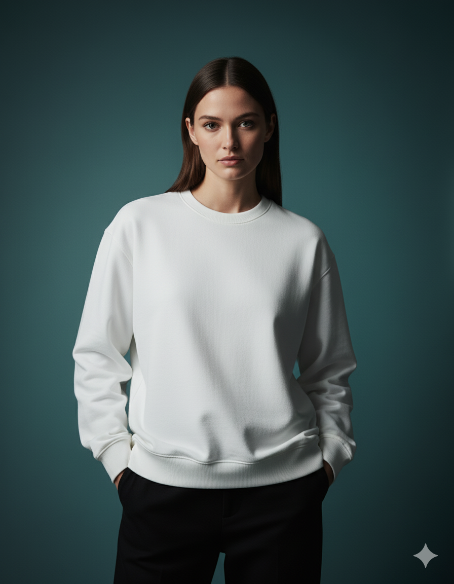 The Essential Ladies Oversized Sweatshirt | Teeyatra