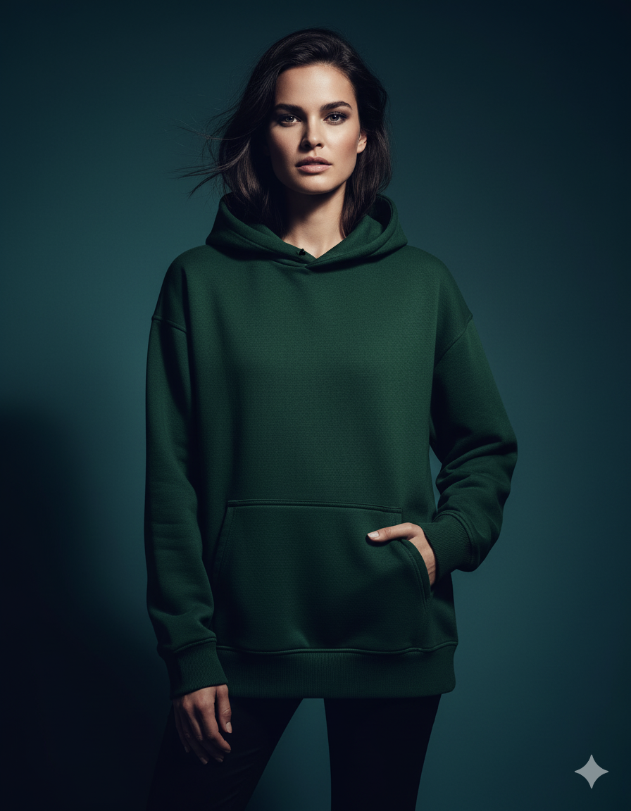 The Essential Comfort Ladies Oversized Hoodie | Teeyatra