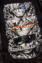 One Piece "King of Pirates" Oversized T-Shirt – 240 GSM French Terry