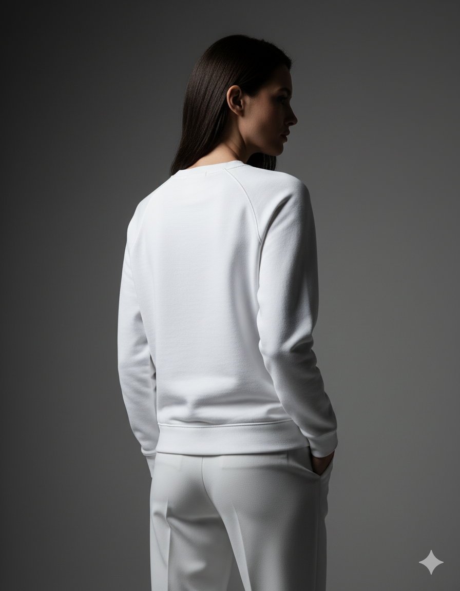 Classic Crewneck Ladies Sweatshirt | Teeyatra
