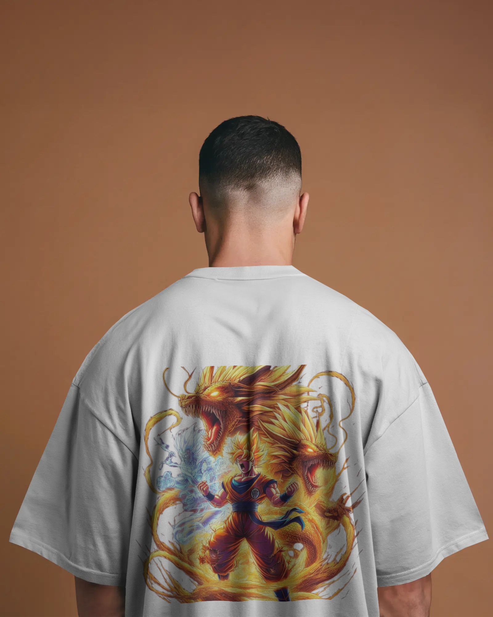 Dragon Ball Z Oversized Anime T-Shirt - Premium DBZ Tee | TEEYATRA