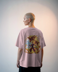 Dragon Ball Z Ladies Oversized Anime T-Shirt - Premium DBZ Tee | TEEYATRA