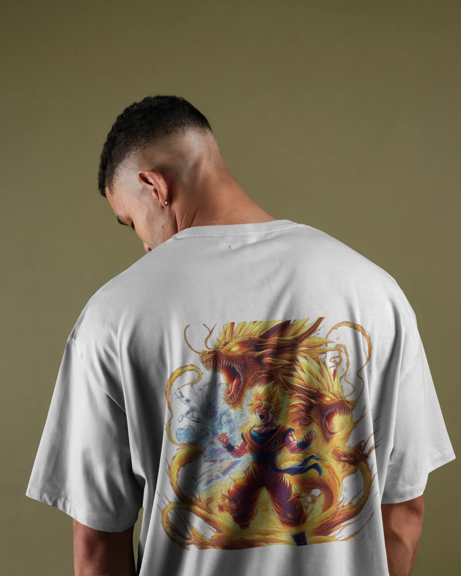 Dragon Ball Z Oversized Anime T-Shirt - Premium DBZ Tee | TEEYATRA