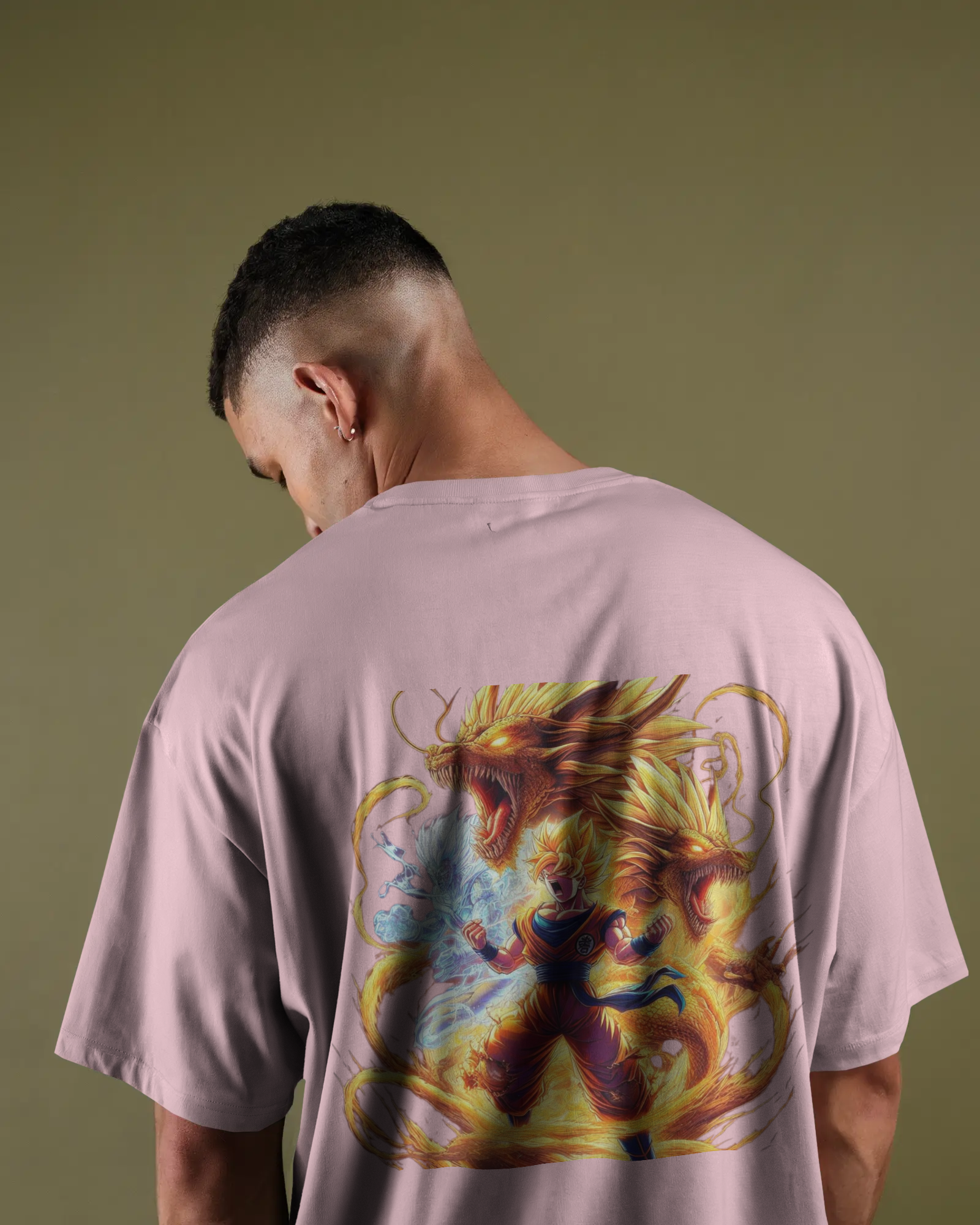 Dragon Ball Z Oversized Anime T-Shirt - Premium DBZ Tee | TEEYATRA