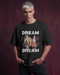 Urban Dreamscape Men,s Oversized Classic T-shirt | Teeyatra | Abstract