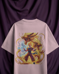 Dragon Ball Z Ladies Oversized Anime T-Shirt - Premium DBZ Tee | TEEYATRA