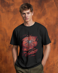 Unleash Your Inner Marvel Spider-Man Men's Classic Crew T-Shirt | Teeyatra