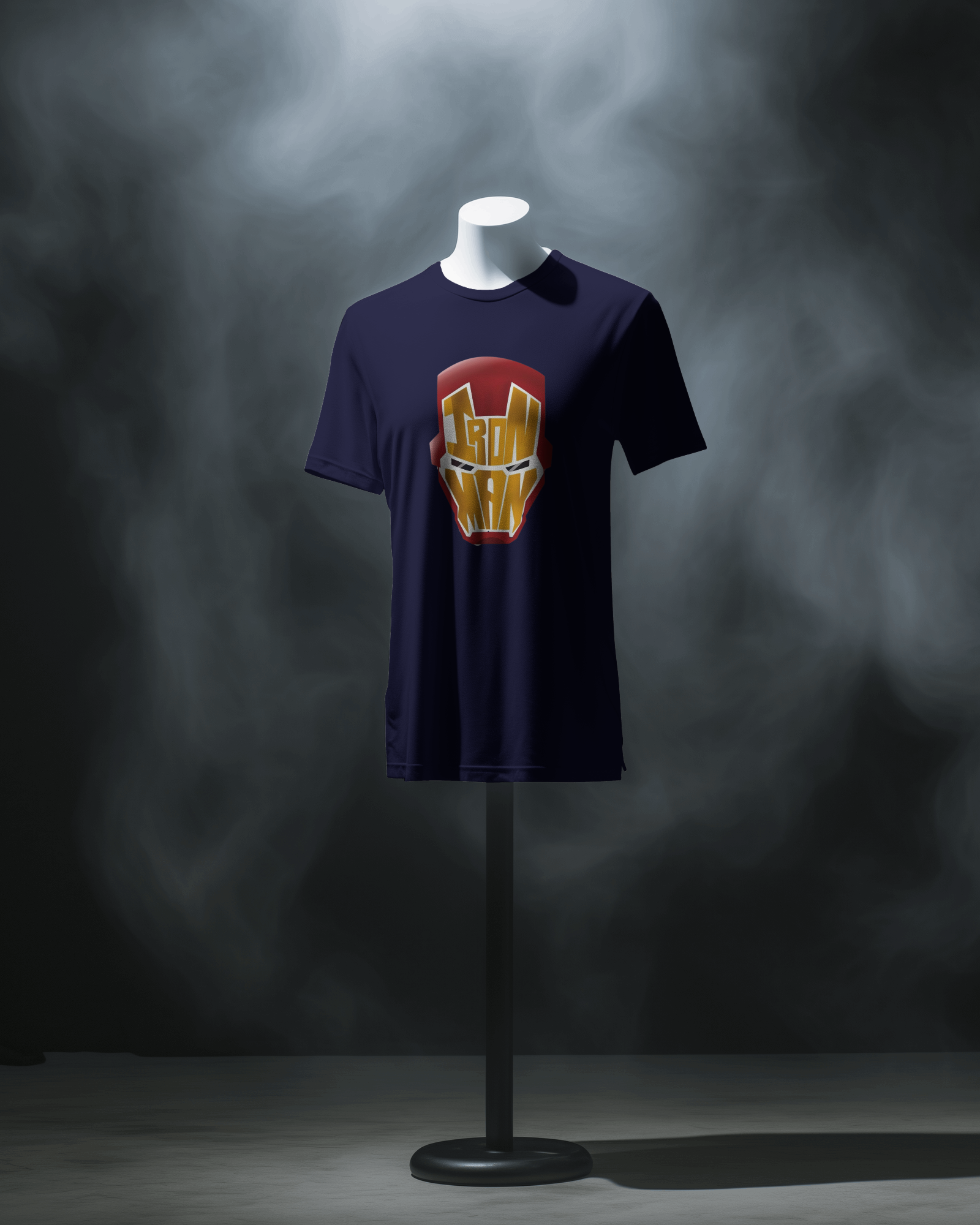 Marvel's Iron Man Core Symbol Men's Classic Crew T-Shirt | Teeyatra