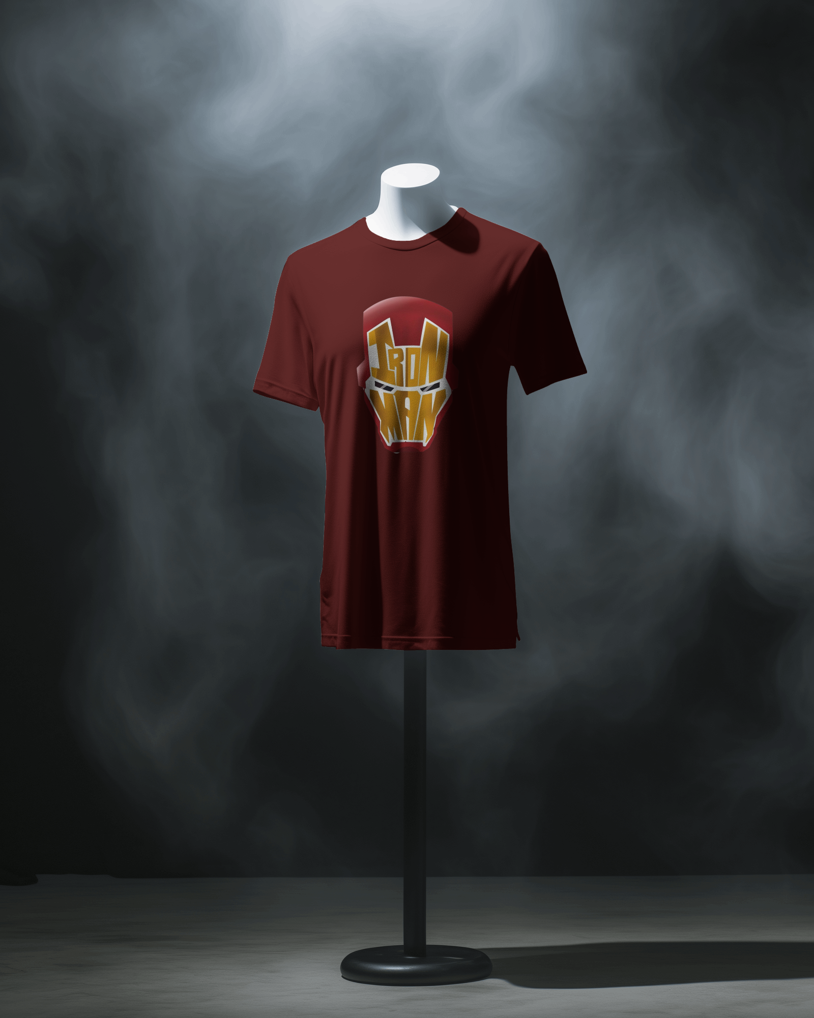 Marvel's Iron Man Core Symbol Men's Classic Crew T-Shirt | Teeyatra