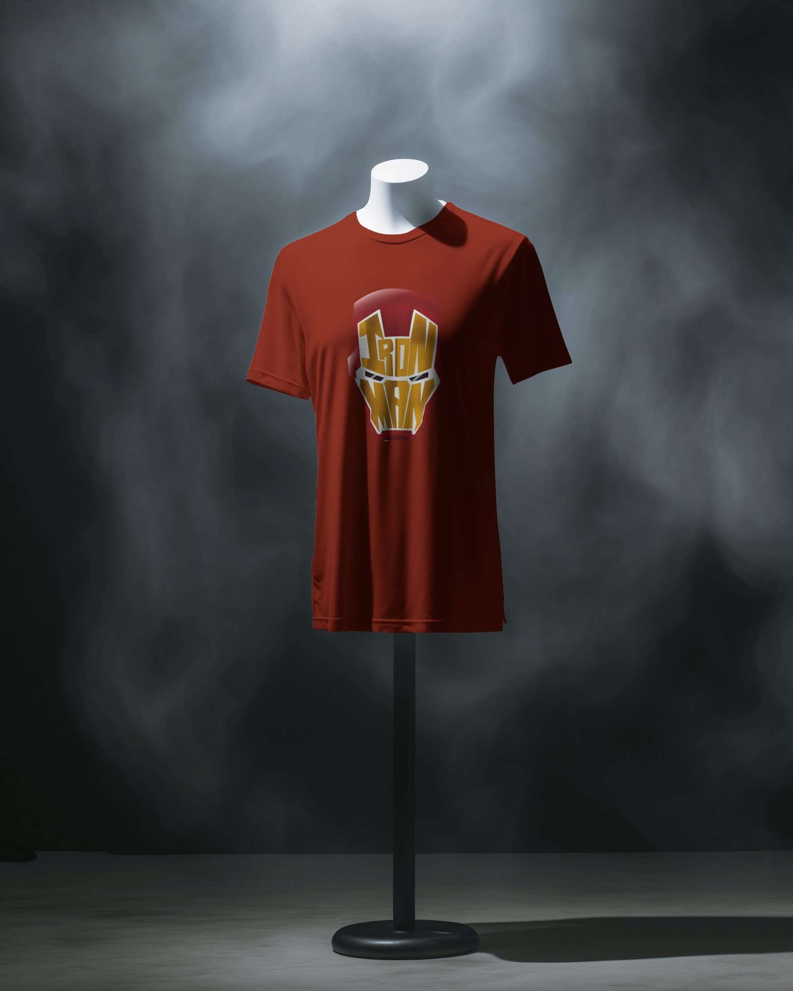 Marvel's Iron Man Core Symbol Men's Classic Crew T-Shirt | Teeyatra