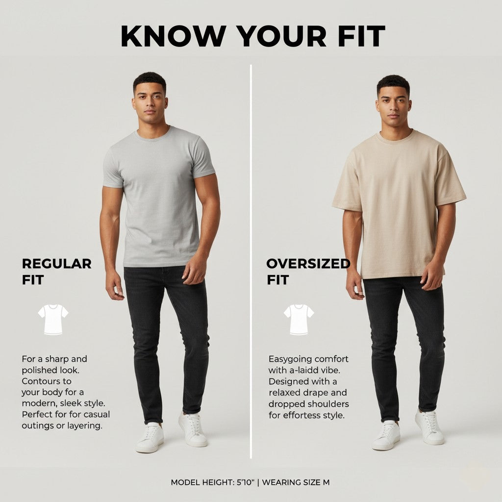 Acid Washed Oversized Tee | Teeyatra