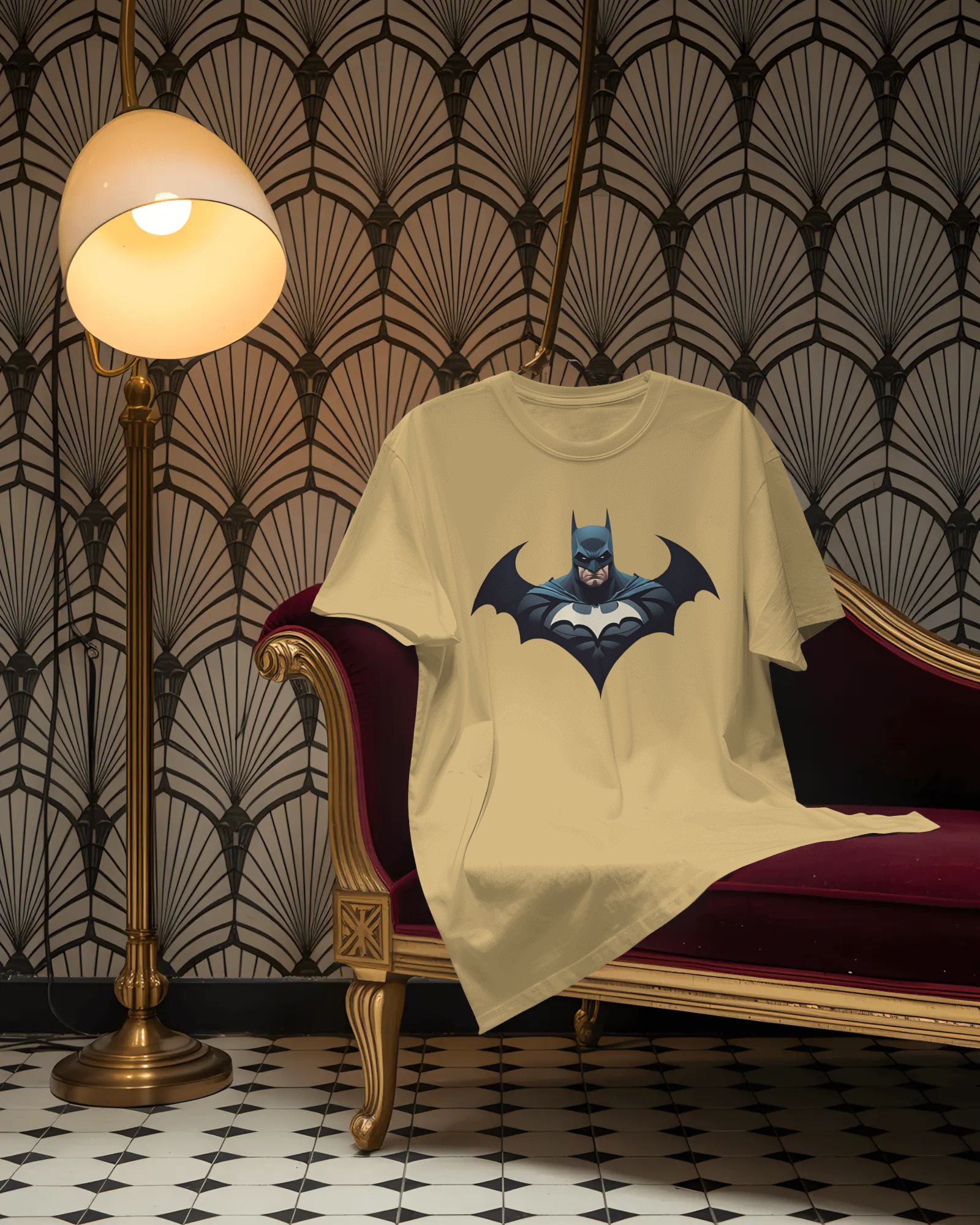 Unleash Your Inner Bat-Fan Men's Classic Crew T-Shirt | Teeyatra | Marvel