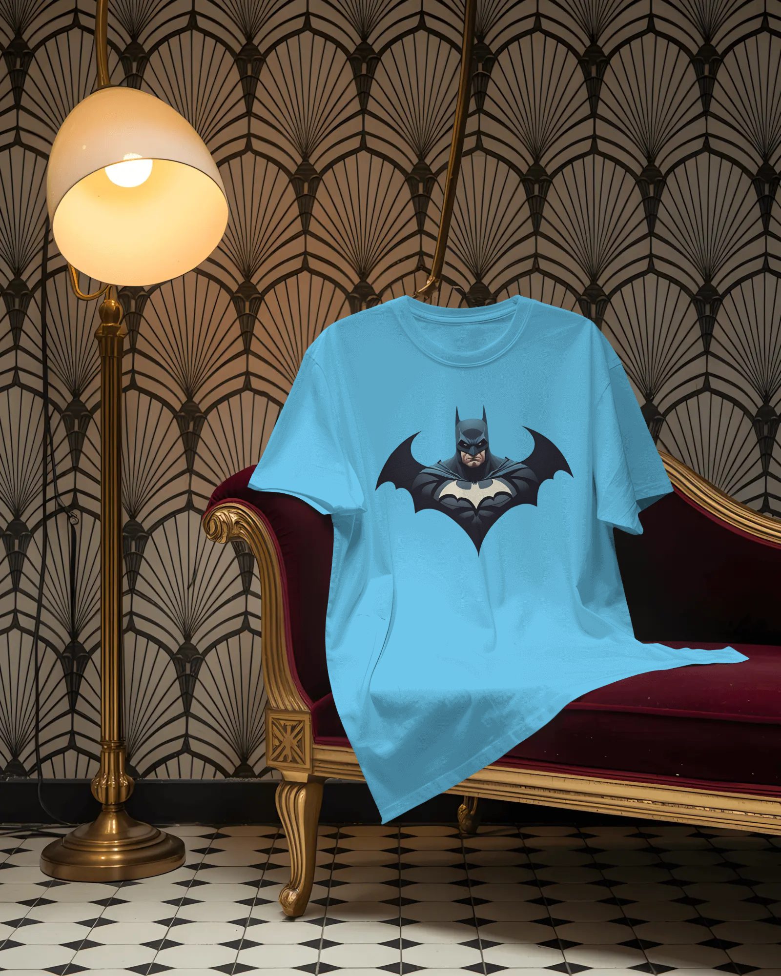Unleash Your Inner Bat-Fan Men's Classic Crew T-Shirt | Teeyatra | Marvel