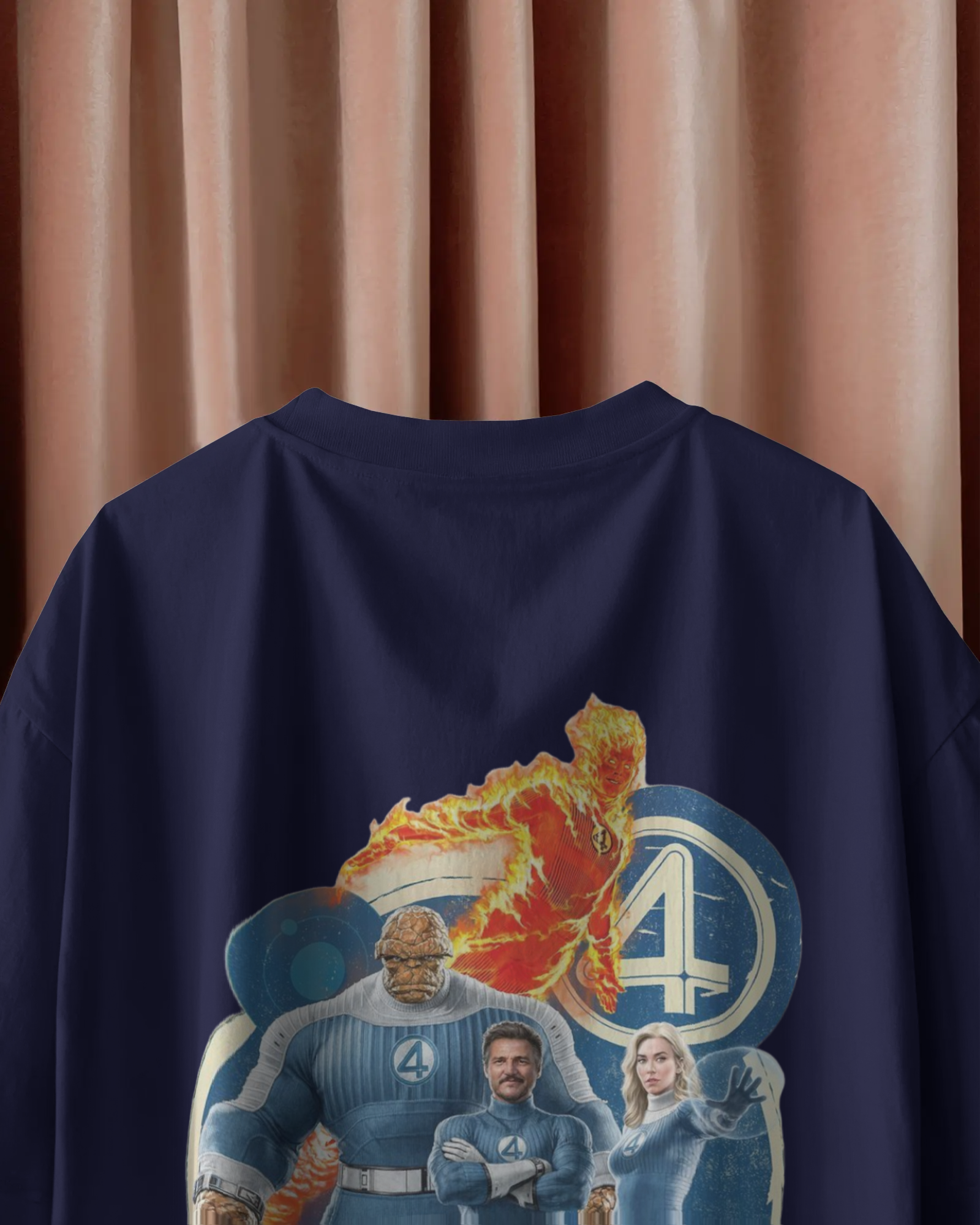 Marvel's Fantastic Four Team-Up Men's Full Sleeve T-Shirt | Teeyatra
