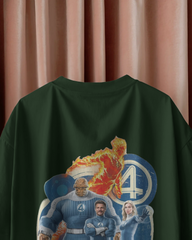 Marvel's Fantastic Four Team-Up Men's Full Sleeve T-Shirt | Teeyatra