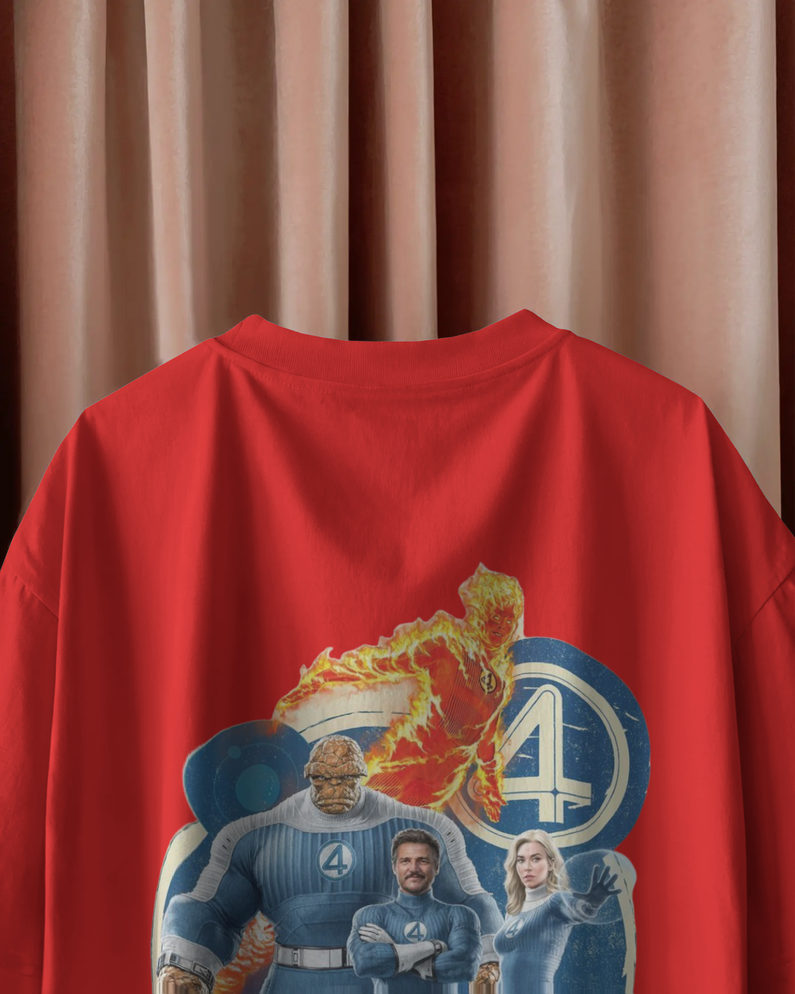 Marvel's Fantastic Four Team-Up Men's Full Sleeve T-Shirt | Teeyatra